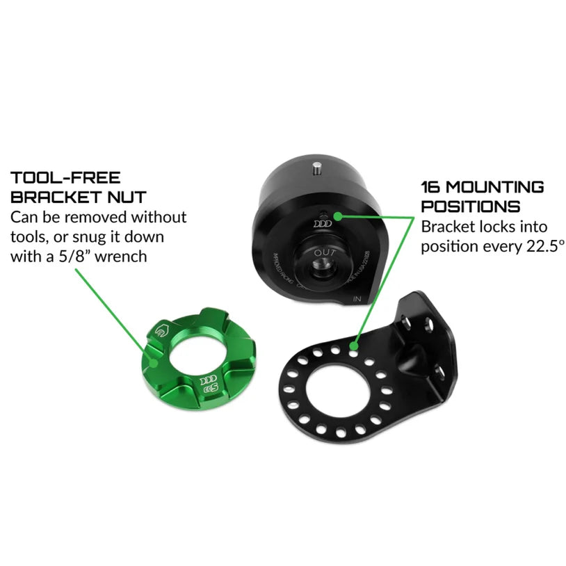CCS Oil Catch Can Kit, LS Water Pump Mount, for Holden VE - VF