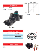 Load image into Gallery viewer, Bosch 24.6psi (2.7 Bar) MAP Sensor Gen 4