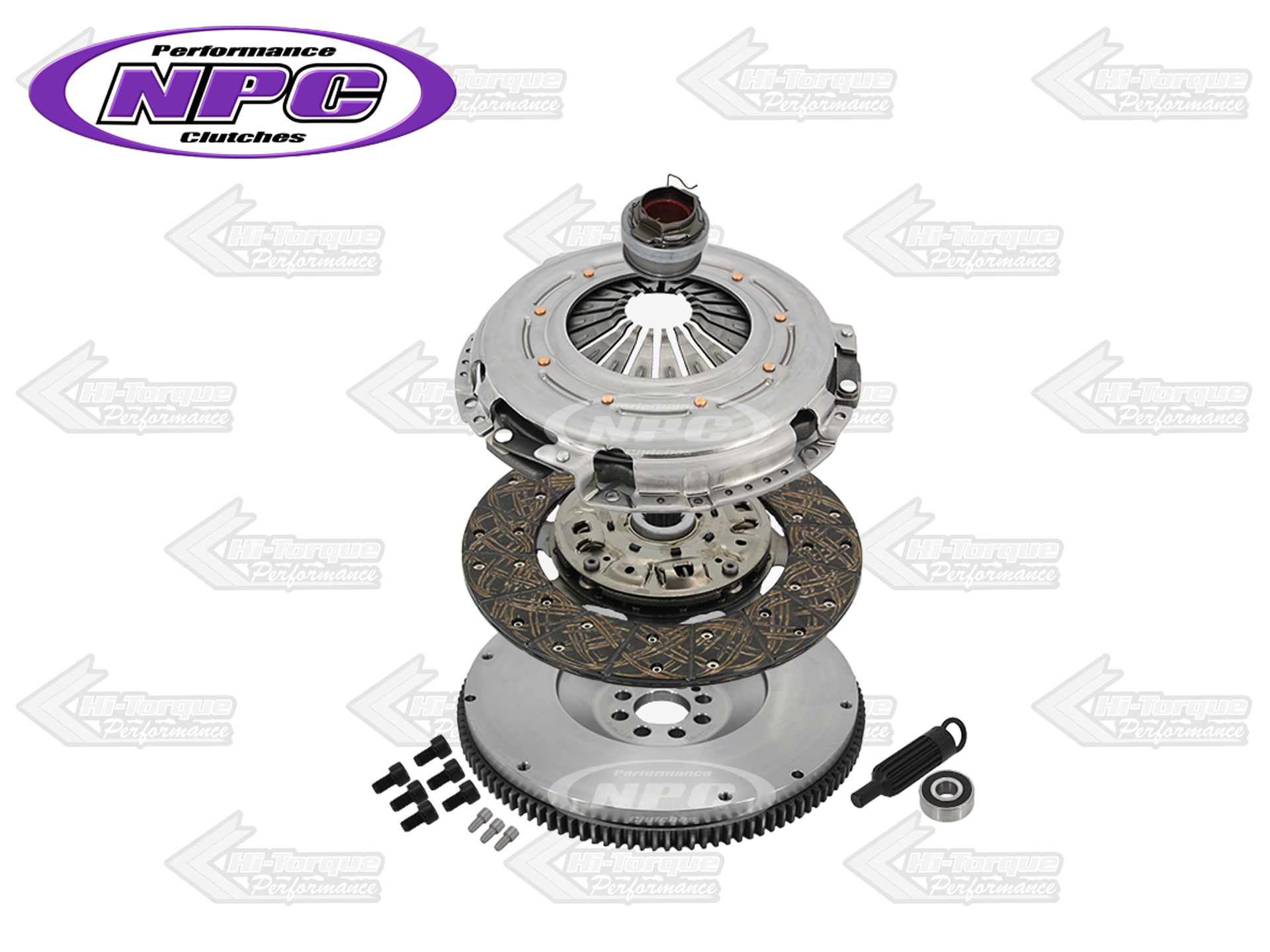 NPC Super Heavy Duty Organic 1300 clutch kit Suit Toyota 4.5L 1VDFTV V8 Turbo Diesel