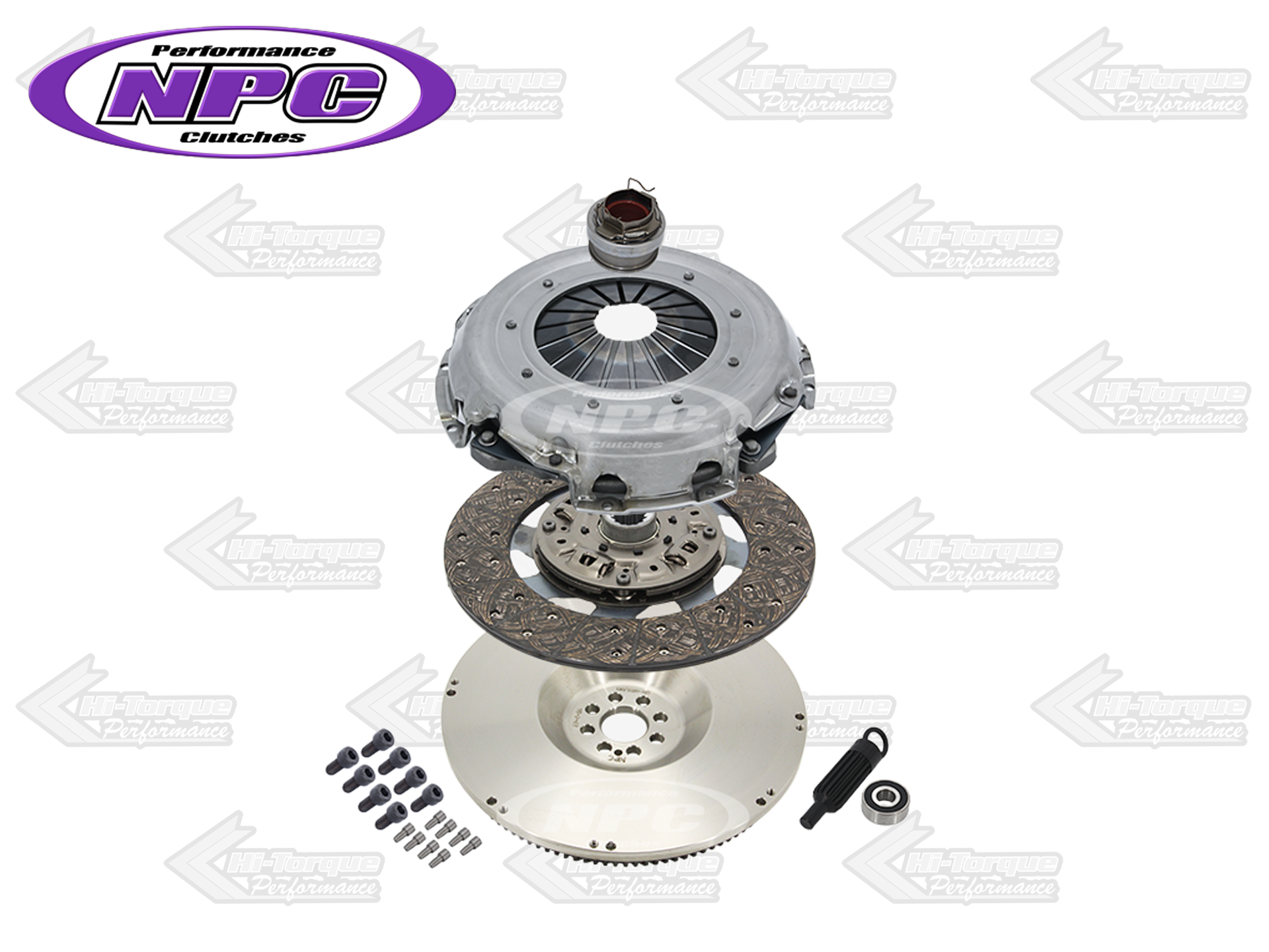NPC Super Heavy Duty Organic 1600 Clutch Kit Suit Toyota 4.5L 1VDFTV V8 Turbo Diesel