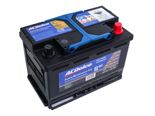 ACDelco Sealed Maintenance Free Premium Battery 12V, 770CCA, 80Ah, RH+