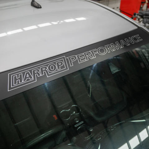 HARROP WINDSCREEN BANNER