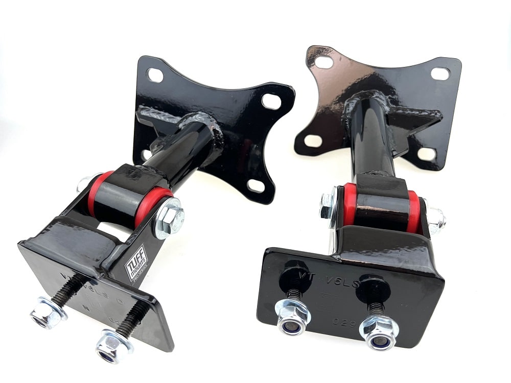 TUFF MOUNTS Engine Mounts for LS Conversion into VT-VX-VY Commodore V6 K Frame