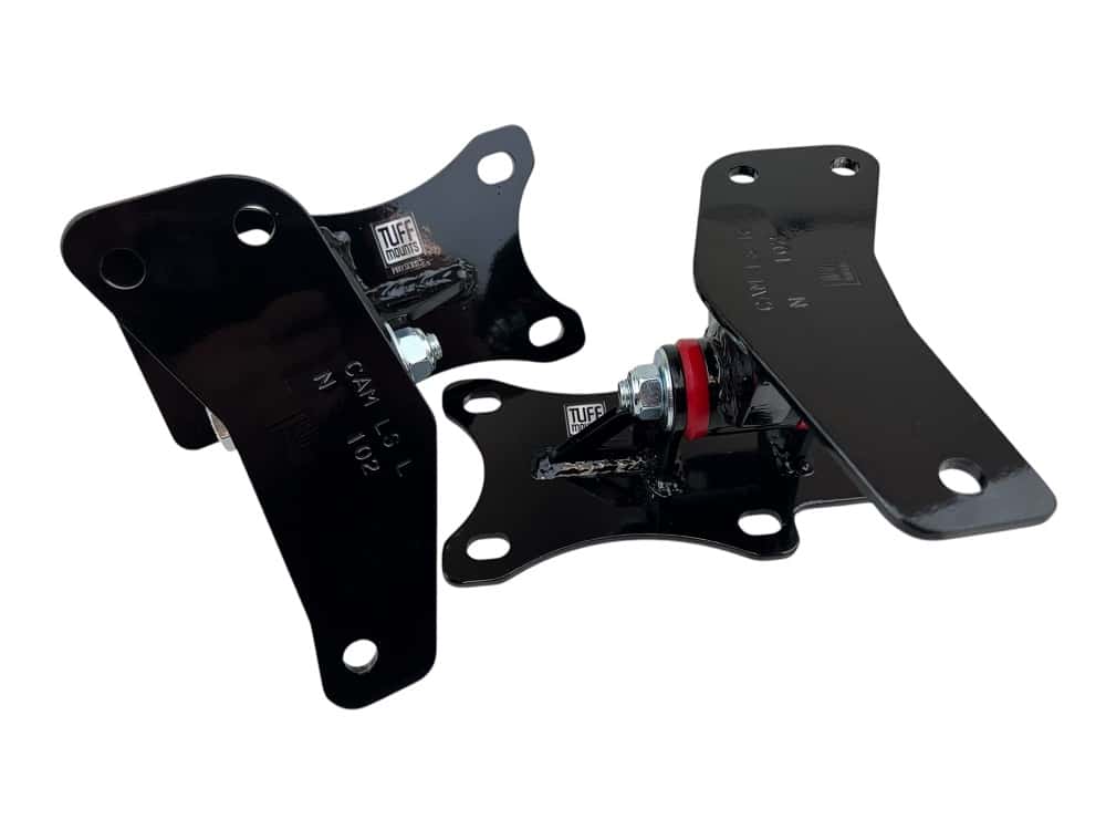 Tuff Mounts Engine Mounts for LS Conversion in 67-68-69 Camaro, 68-74 Nova, 67-69 Firebird