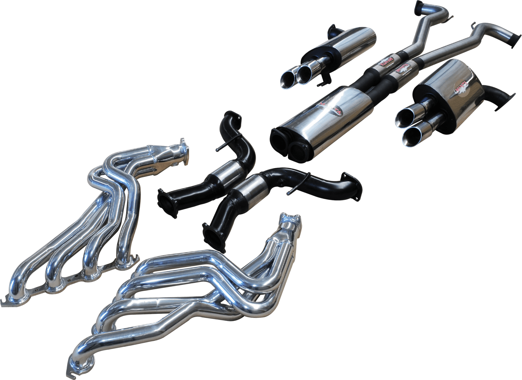Manta Exhaust Suit HOLDEN COMMODORE VF 6.0L, 6.2L V8 UTE