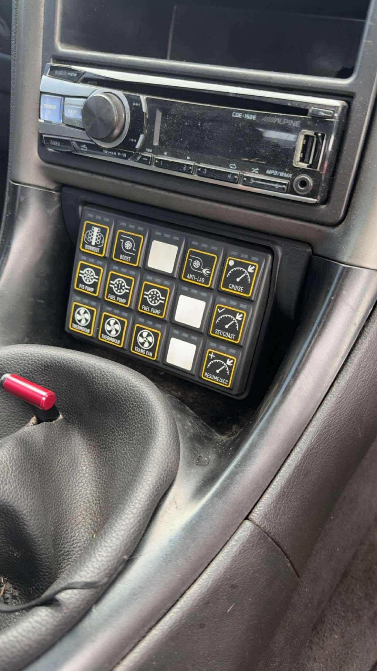 Fused Motorsport Holden VT-VX Commodore HSV Keypad Mount Suit Haltech CAN Keypad 15 button
