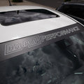 HARROP WINDSCREEN BANNER