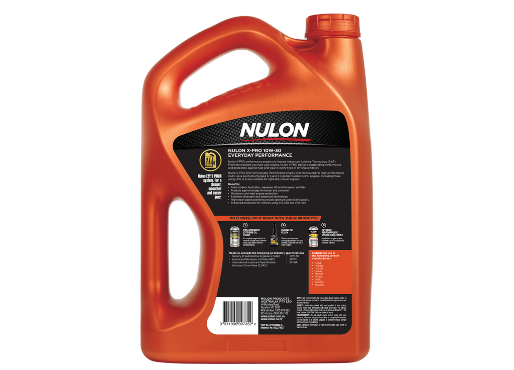 Nulon X-PRO 10W-30 Semi Synthetic Engine Oil (XPR10W30)