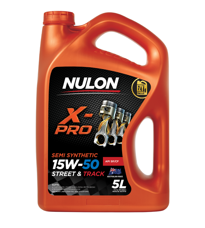 Nulon X-PRO 15W-50 Street & Track Semi Synthetic Engine Oil (XPR15W50)