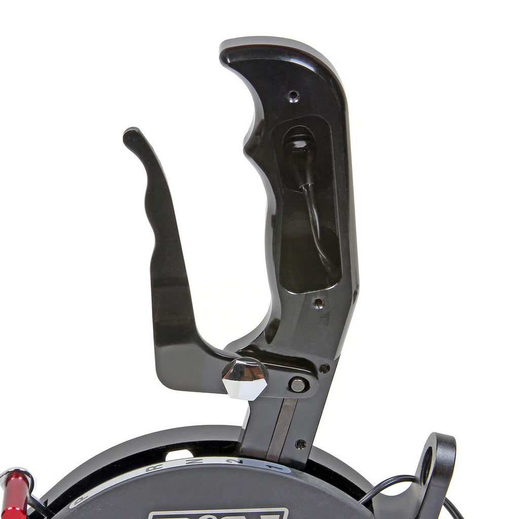 B&M Magnum Grip Side Plate with 12V Button Suit Right Hand Drive
