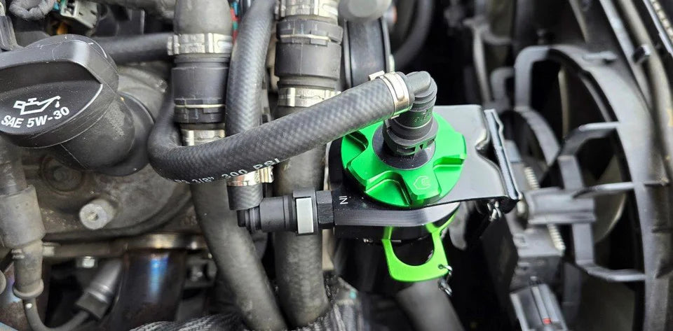 CCS Oil Catch Can Kit, LS Water Pump Mount, for Holden VE - VF