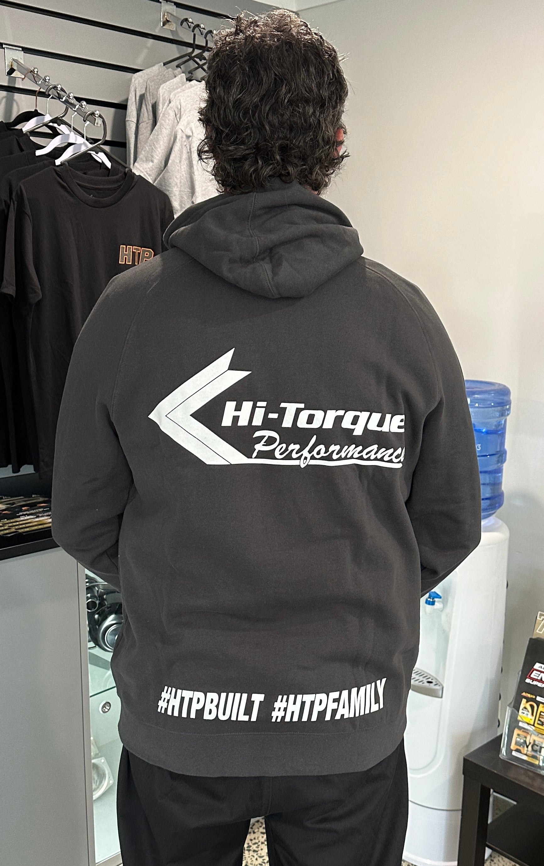 HTP Unisex Adult Hoodie - Dark Grey, X-LARGE ONLY