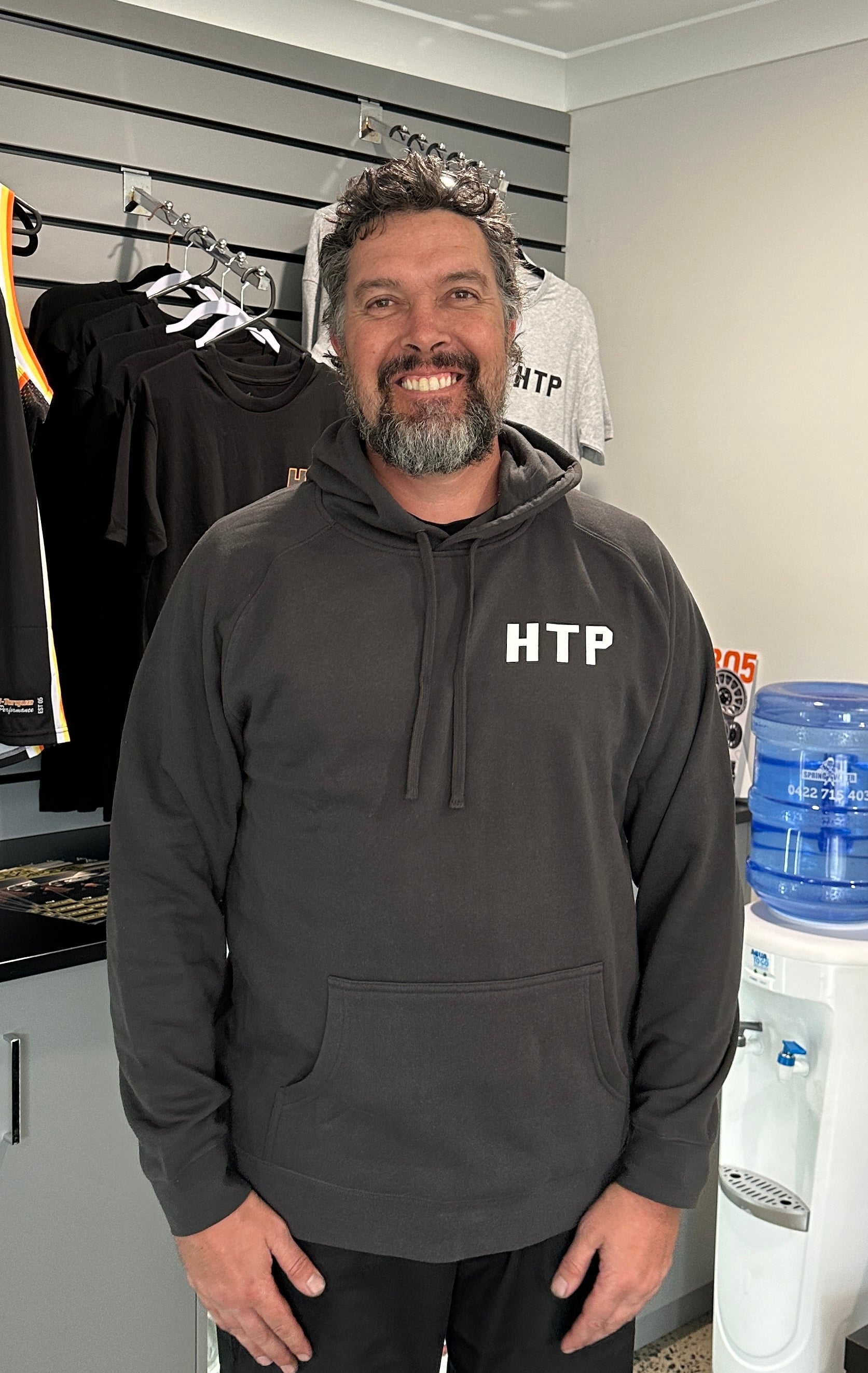 HTP Unisex Adult Hoodie - Dark Grey, X-LARGE ONLY
