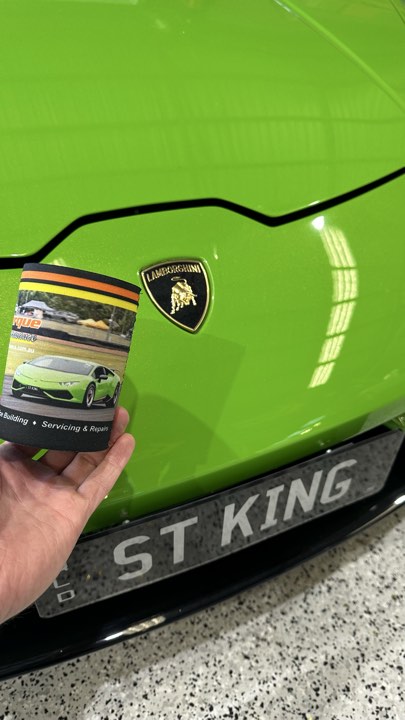 Limited Edition ~ HTP Lamborghini Huracan Stubby Cooler ~ LTORO & ST KING