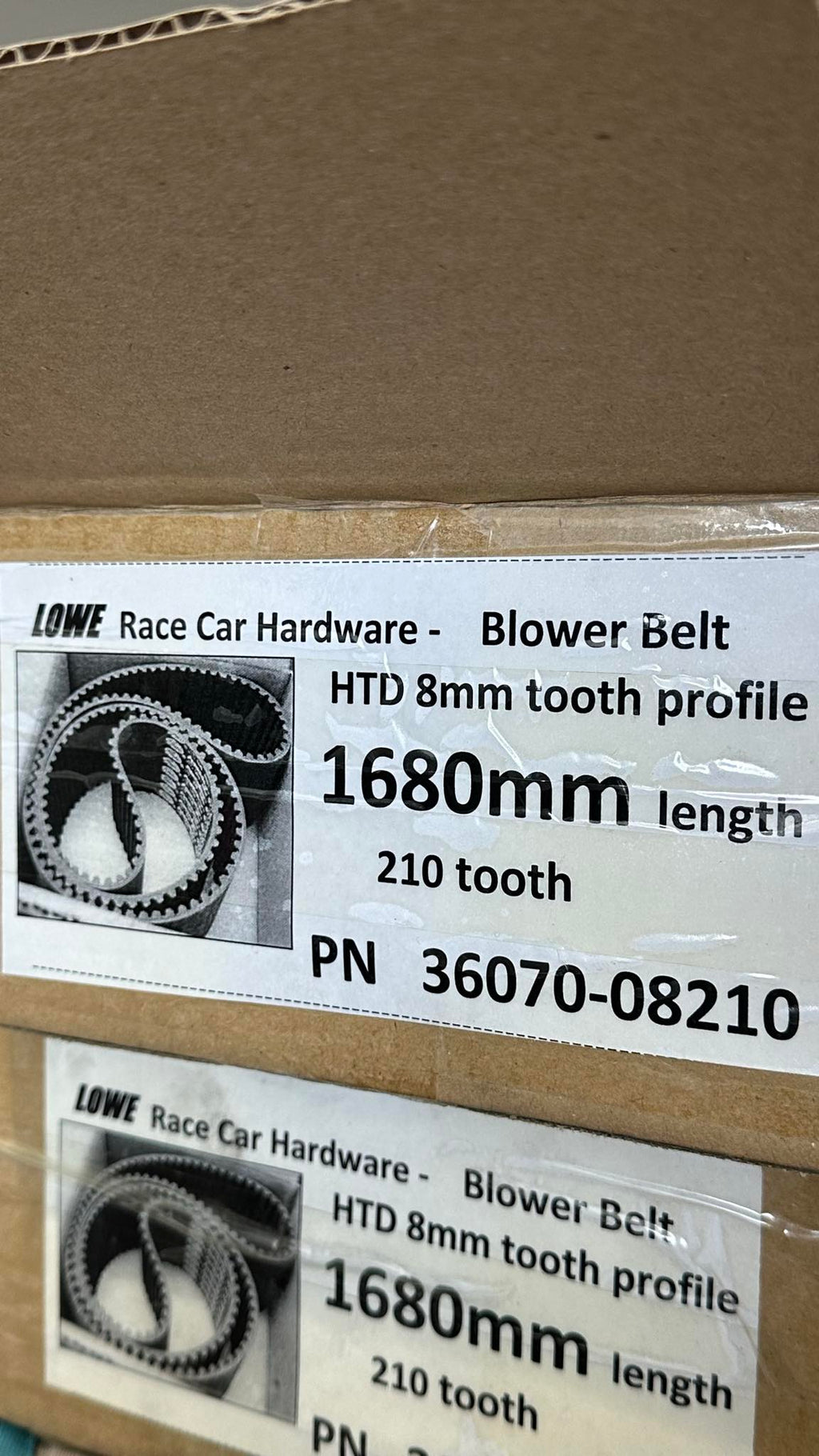 Lowe Blower Drive Belt 8mm HTD 1680 x 75mm wide ~ 36070-08210