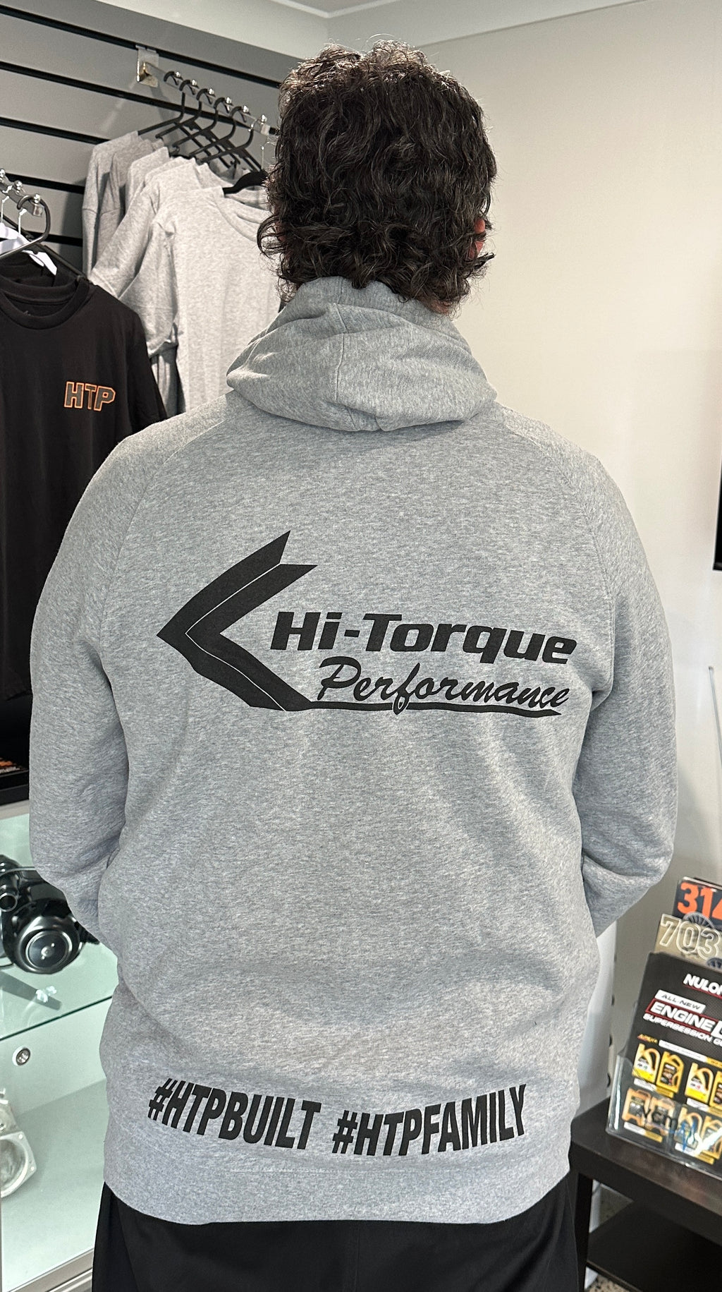 HTP Unisex Adult Hoodie - Light Grey