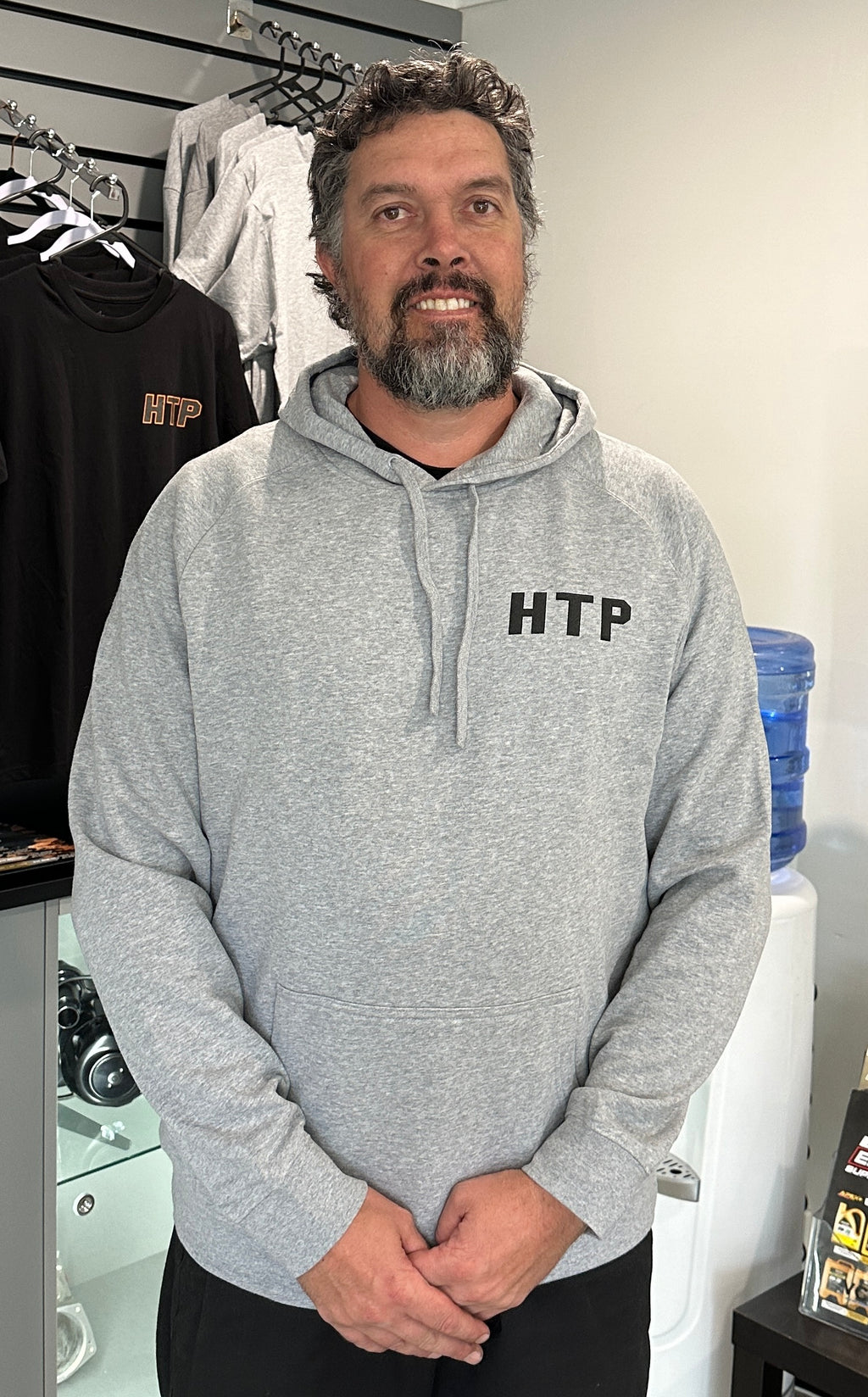 HTP Unisex Adult Hoodie - Light Grey