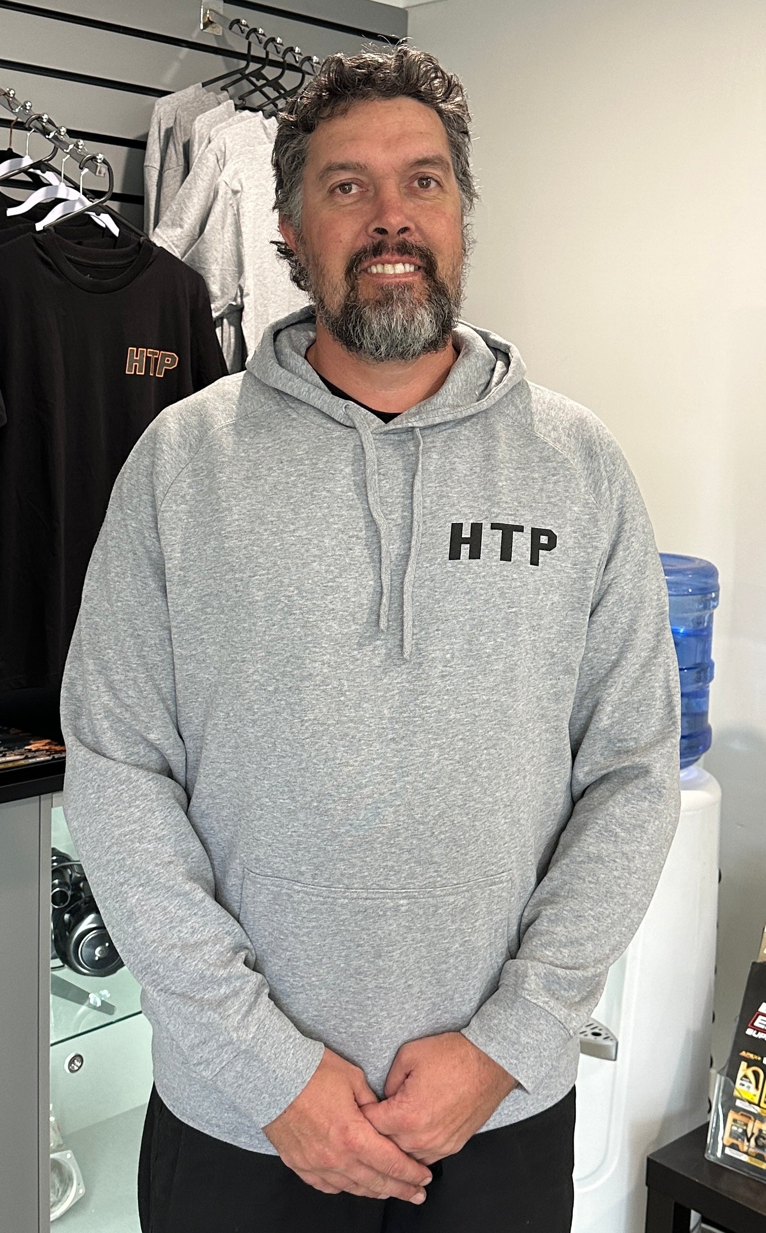 HTP Unisex Adult Hoodie - Light Grey