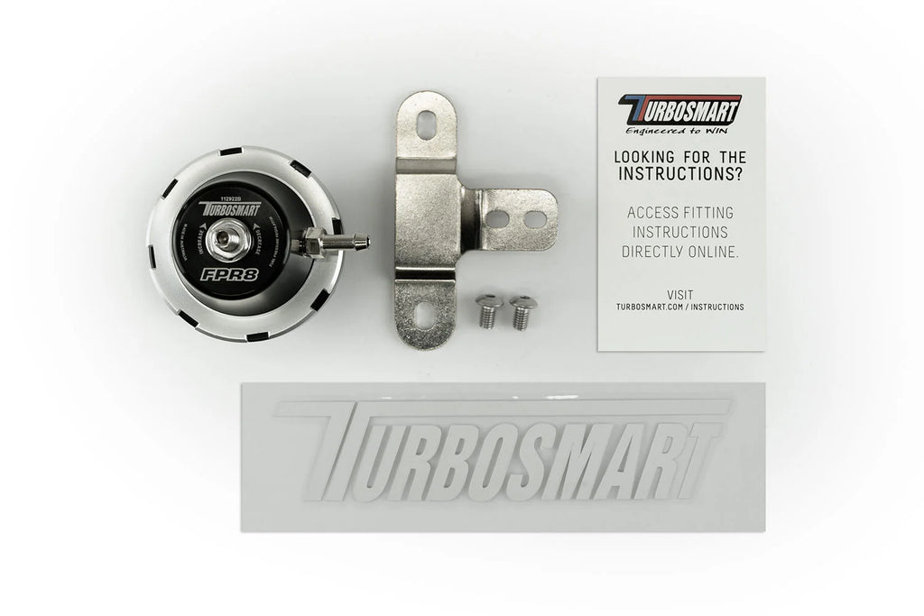 Turbosmart FPR8 Fuel Pressure Regulator Suit -8AN (Black)
