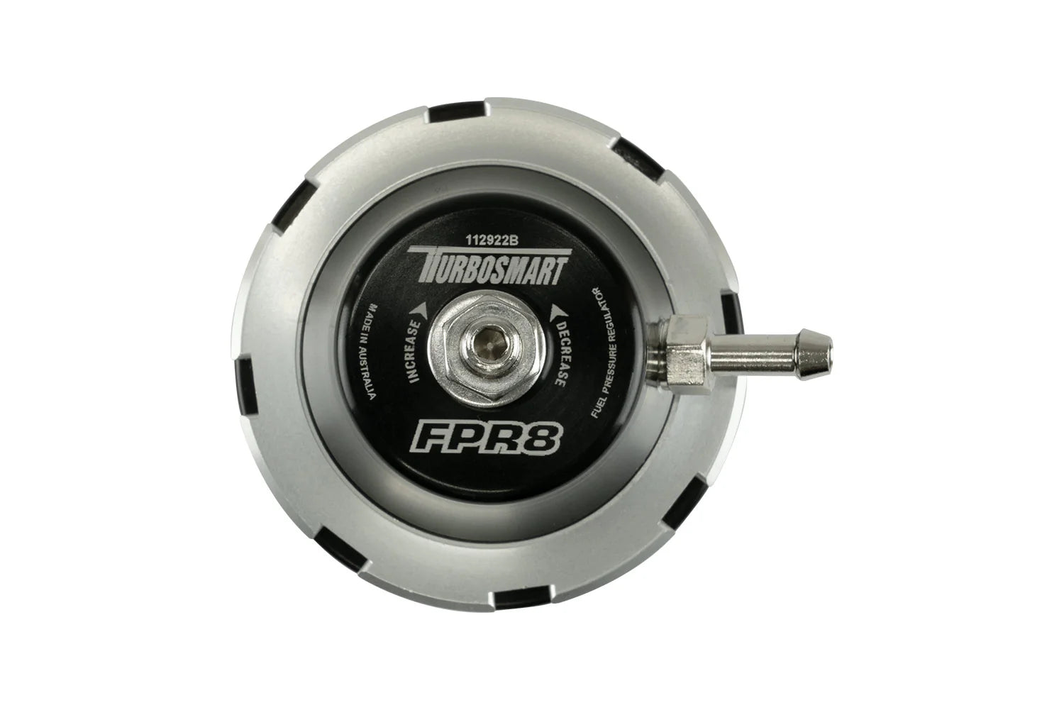 Turbosmart FPR8 Fuel Pressure Regulator Suit -8AN (Black)