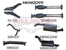 Load image into Gallery viewer, Manta Full Exhaust System Suit Nissan Patrol Y62 Series 1, 2, 3, 4 &amp; 5 – 5.6L V8 Petrol Wagon