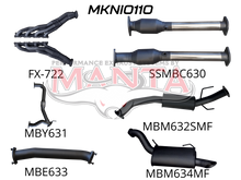 Load image into Gallery viewer, Manta Full Exhaust System Suit Nissan Patrol Y62 Series 1, 2, 3, 4 &amp; 5 – 5.6L V8 Petrol Wagon