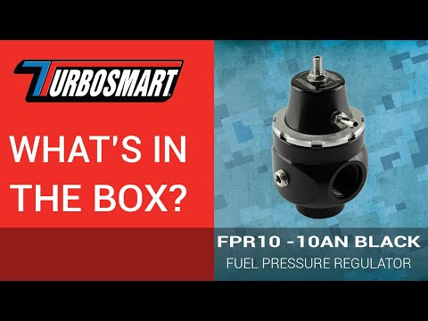 Turbosmart FPR8 Fuel Pressure Regulator Suit -8AN (Black)