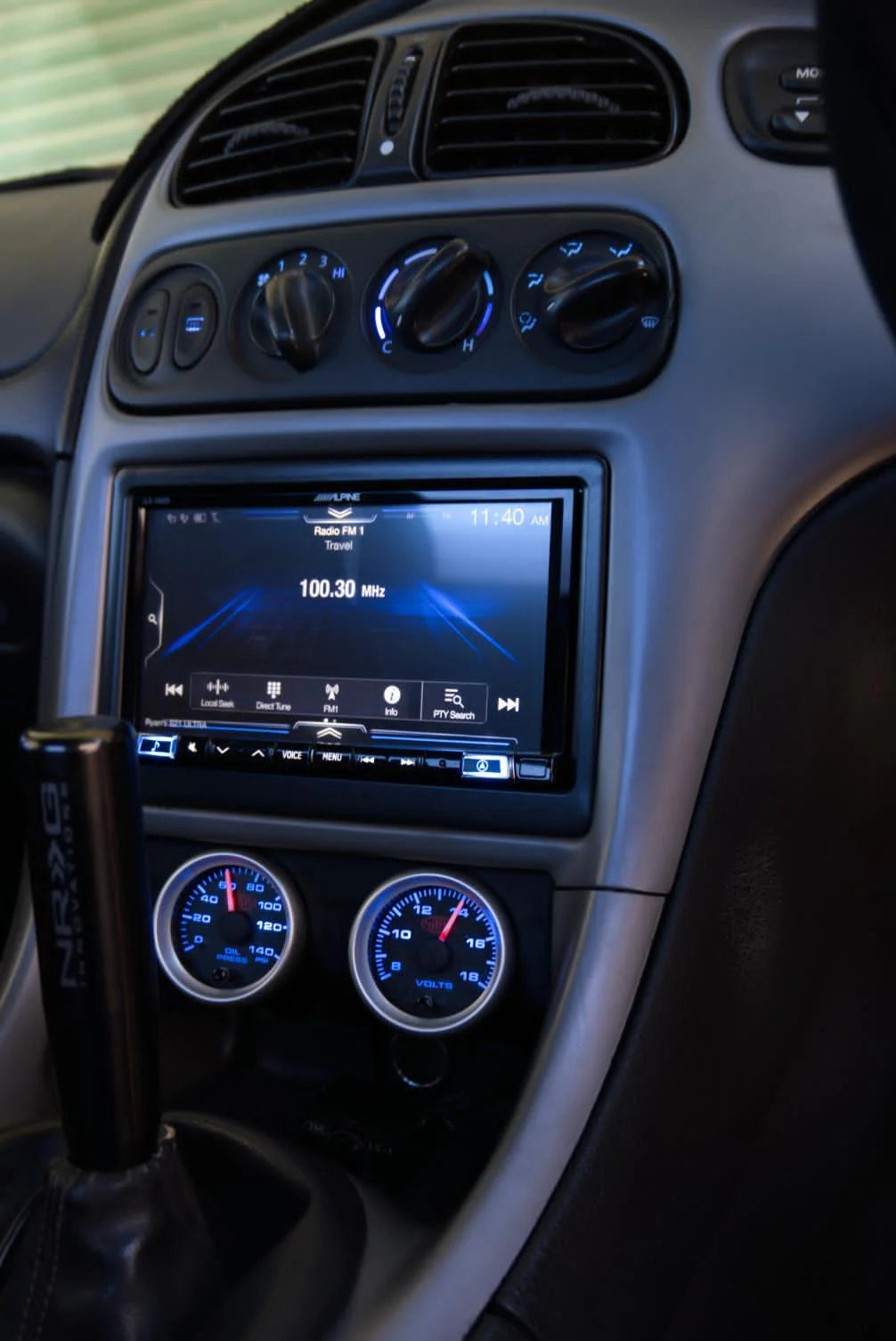 Fused Motorsport Holden VT-VX Commodore HSV Centre Console Dual Gauge Pod Suit twin 2 1/16" (52mm) Gauges