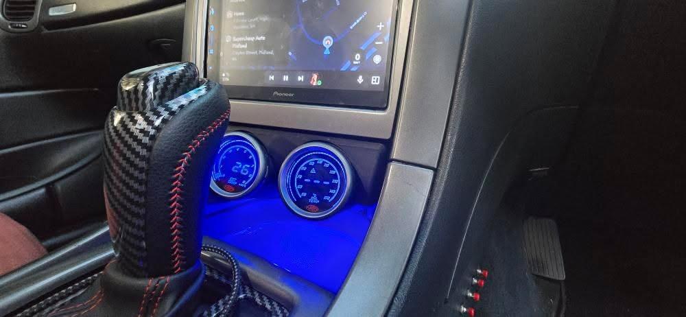 Fused Motorsport Holden VY-VZ Commodore HSV Centre Console Dual Gauge Pod Suit twin 2 1/16" (52mm) Gauges