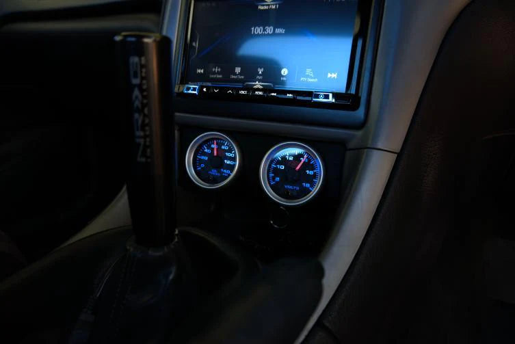 Fused Motorsport Holden VT-VX Commodore HSV Centre Console Dual Gauge Pod Suit twin 2 1/16" (52mm) Gauges