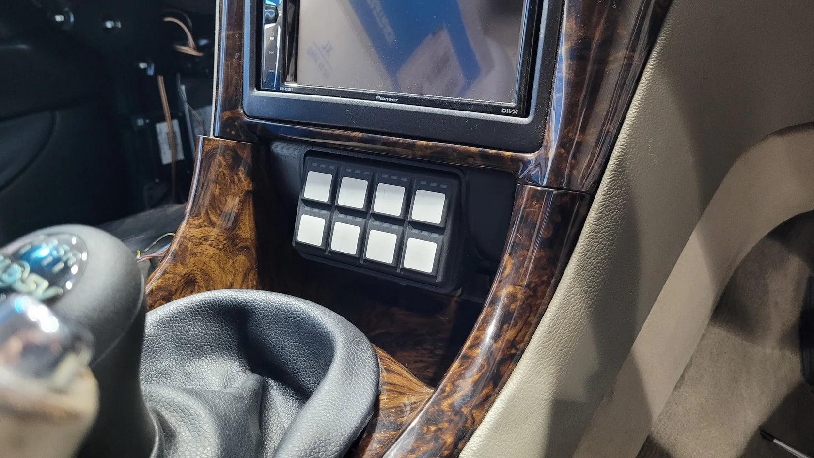 Fused Motorsport Holden VT-VX Commodore HSV Keypad Mount Suit Haltech CAN Keypad 8 Button