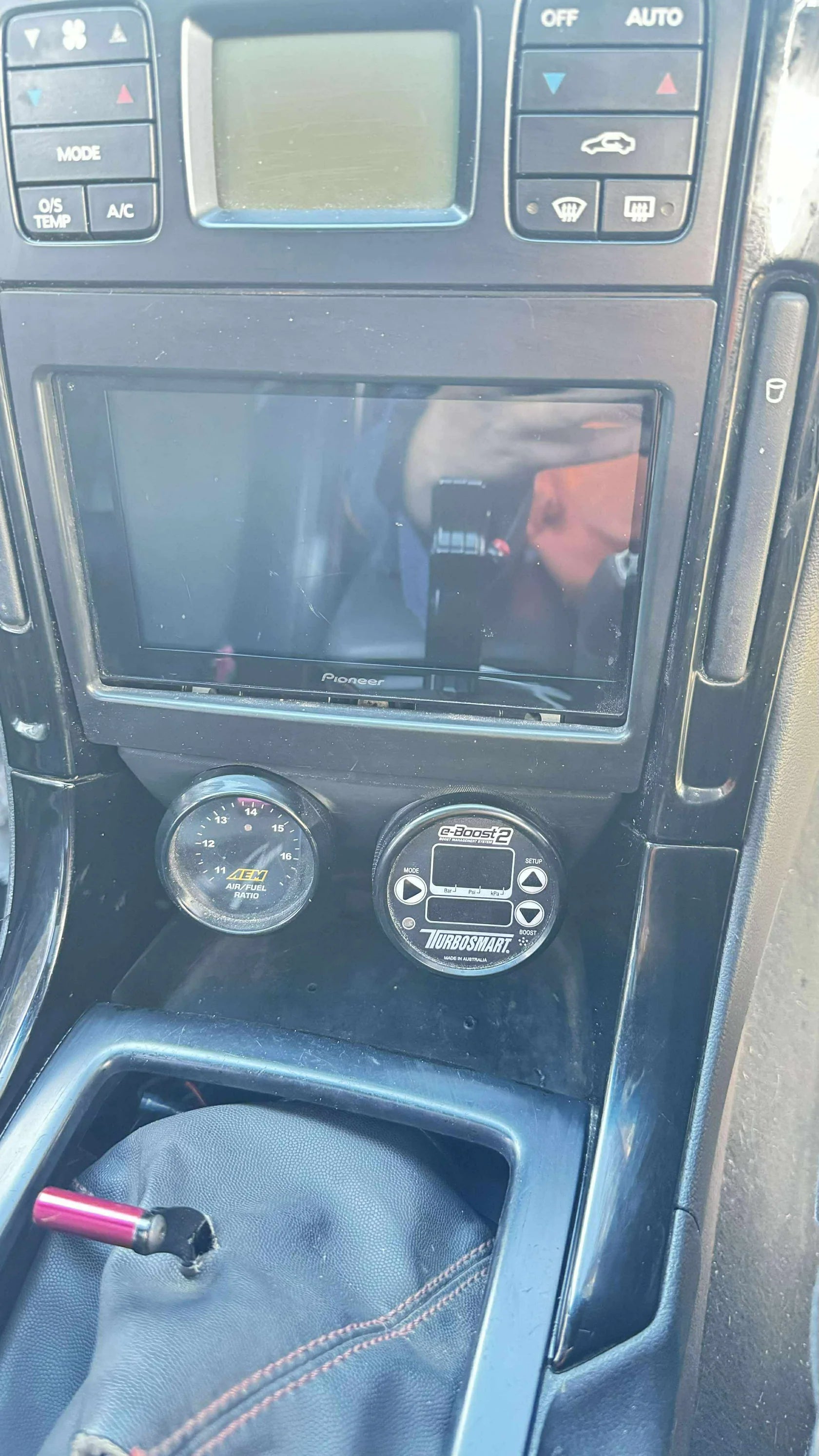 Fused Motorsport Holden VY-VZ Commodore HSV Centre Console Dual Gauge Pod Suit 60mm Turbosmart eBoost2 & 2 2/16" (52mm) Gauge