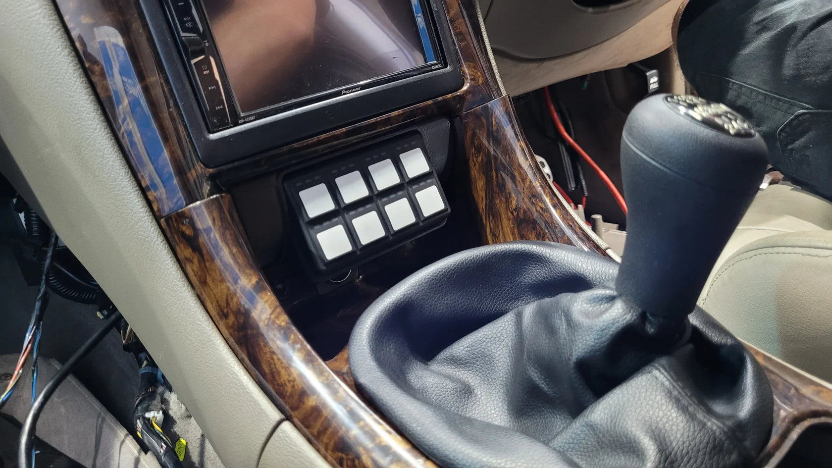 Fused Motorsport Holden VT-VX Commodore HSV Keypad Mount Suit Haltech CAN Keypad 8 Button
