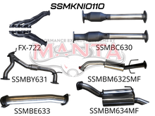 Load image into Gallery viewer, Manta Full Exhaust System Suit Nissan Patrol Y62 Series 1, 2, 3, 4 &amp; 5 – 5.6L V8 Petrol Wagon