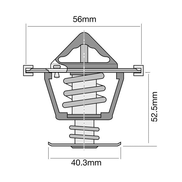 GM / Holden LS 160° High Flow Thermostat Suit LS3 Engines