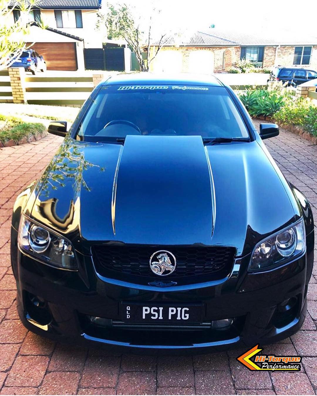 HTP Long Windscreen Banner: Hi-Torque Performance Sticker