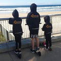 HTP Unisex Kids Hoodie ~ Black