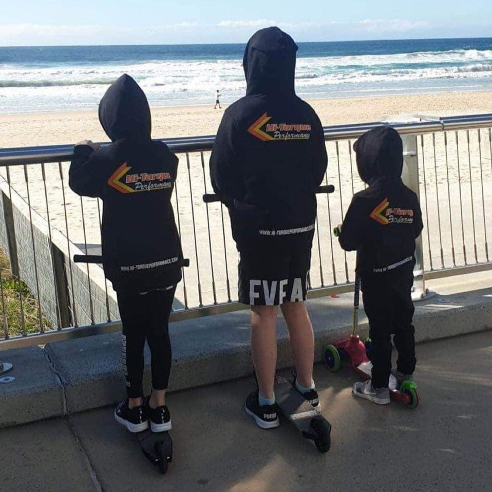 HTP Unisex Kids Hoodie ~ Black