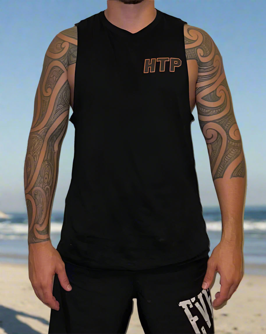 HTP Unisex Adult Muscle Shirt / Tank ~ Black