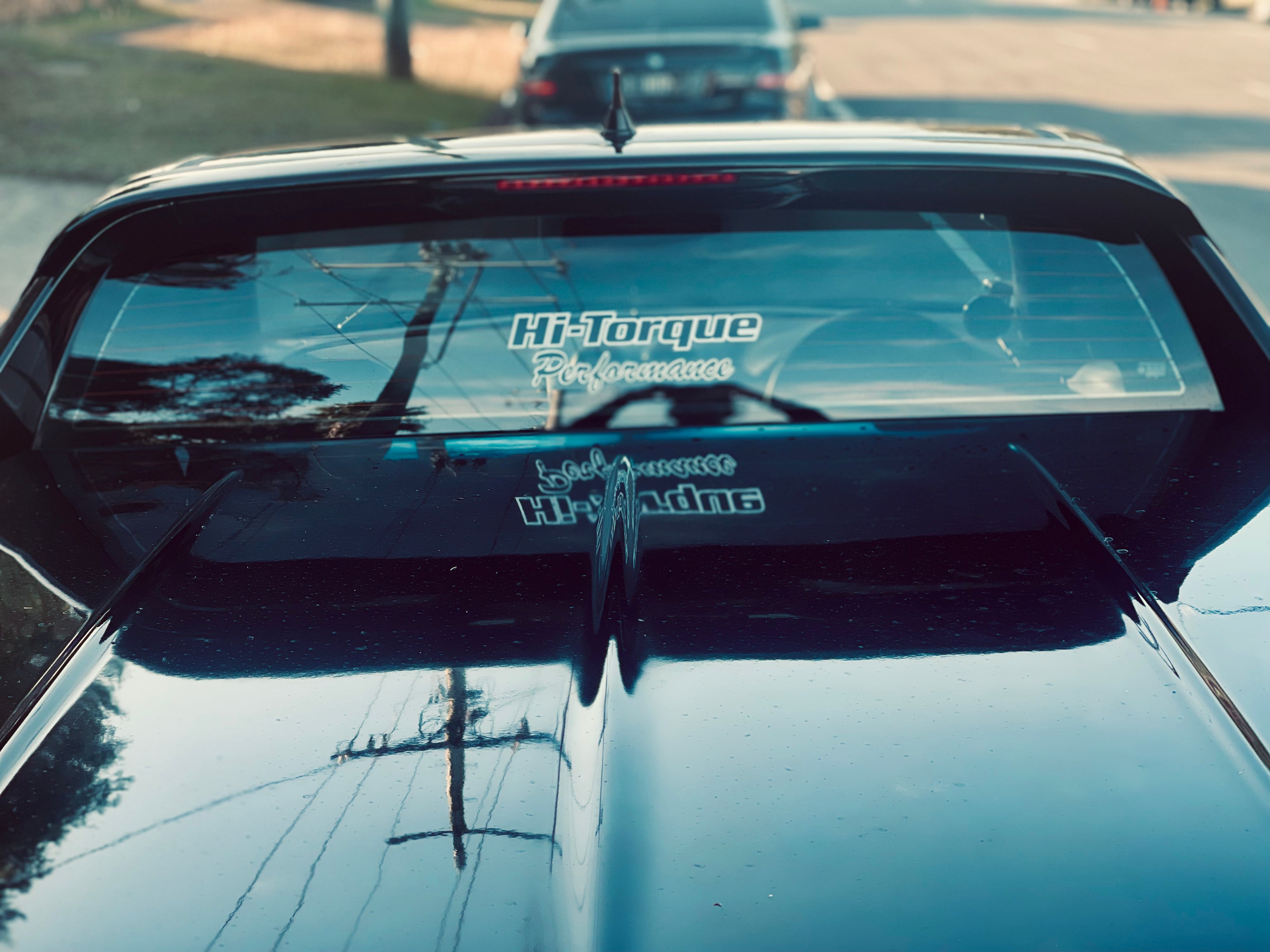 HTP Small Windscreen Banner: Hi-Torque Performance (Centred) Sticker